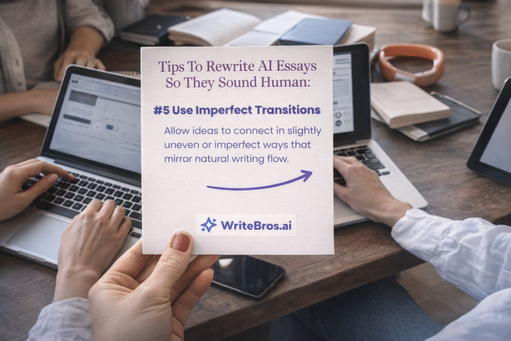 How to Rewrite AI Essays to Sound Human