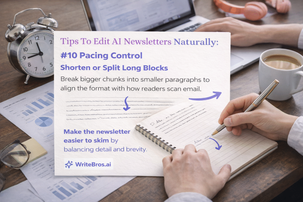 How to Edit AI Newsletters to Sound Natural