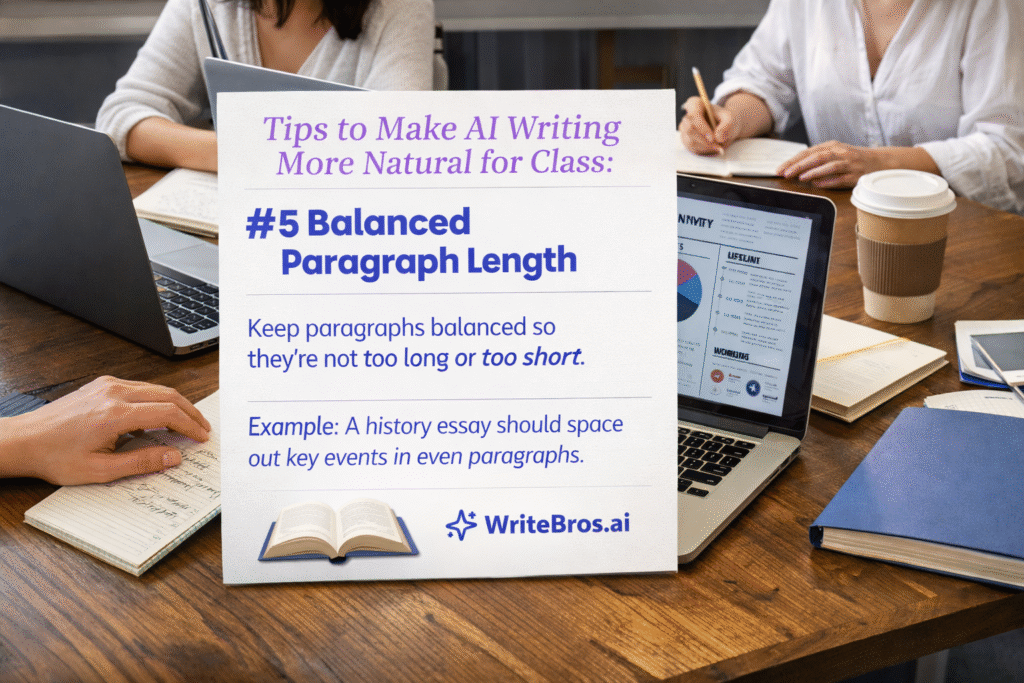 How to Make AI Writing More Natural for Class