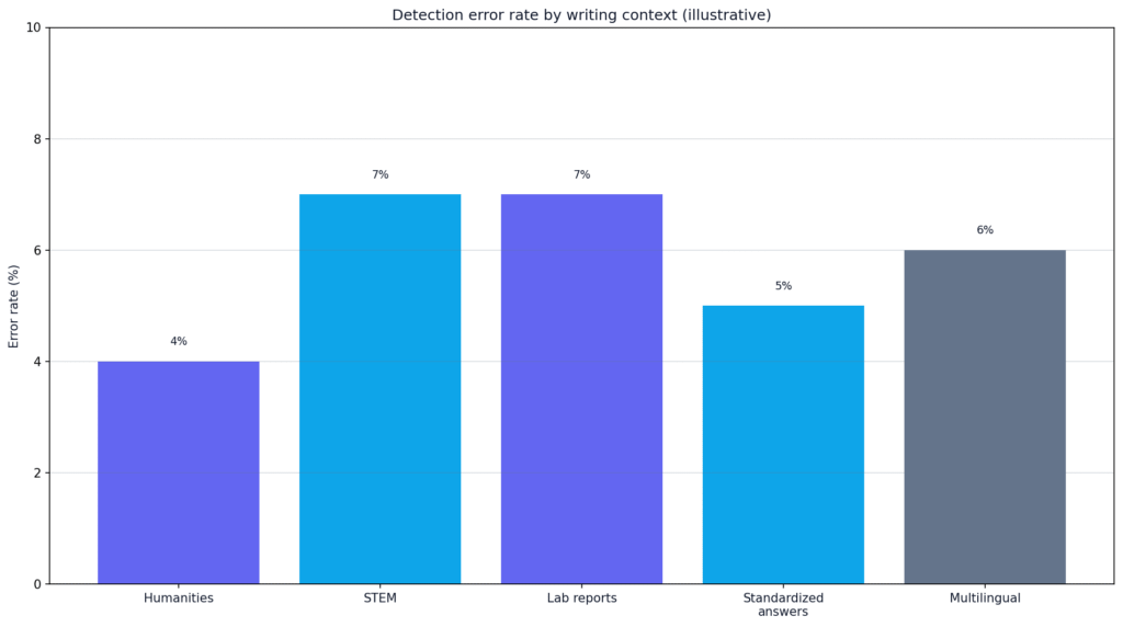 Turnitin AI Detection Error Rates