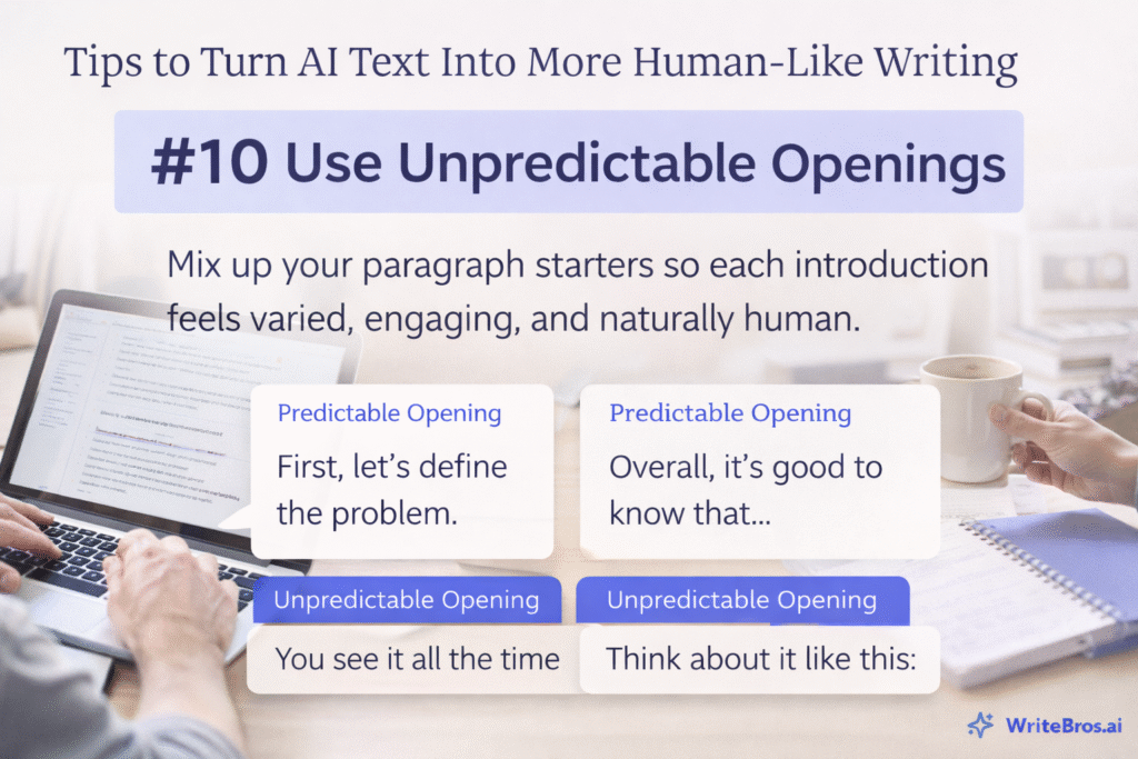 How to Make AI Text Read Like a Human Wrote It