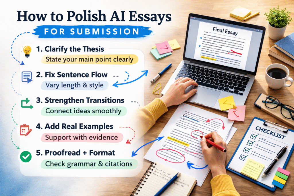 How to Polish AI Essays for Submission