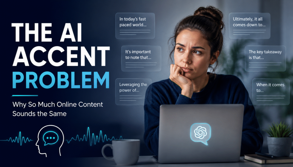 The AI Accent Problem: Why ChatGPT Is Turning the Internet Into One Giant Writer 