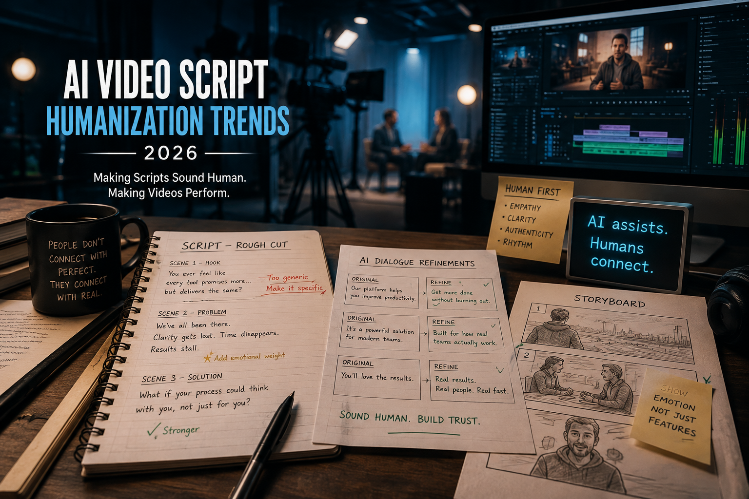 AI Video Script Humanization Trends: Top 20 Conversational Writing Insights