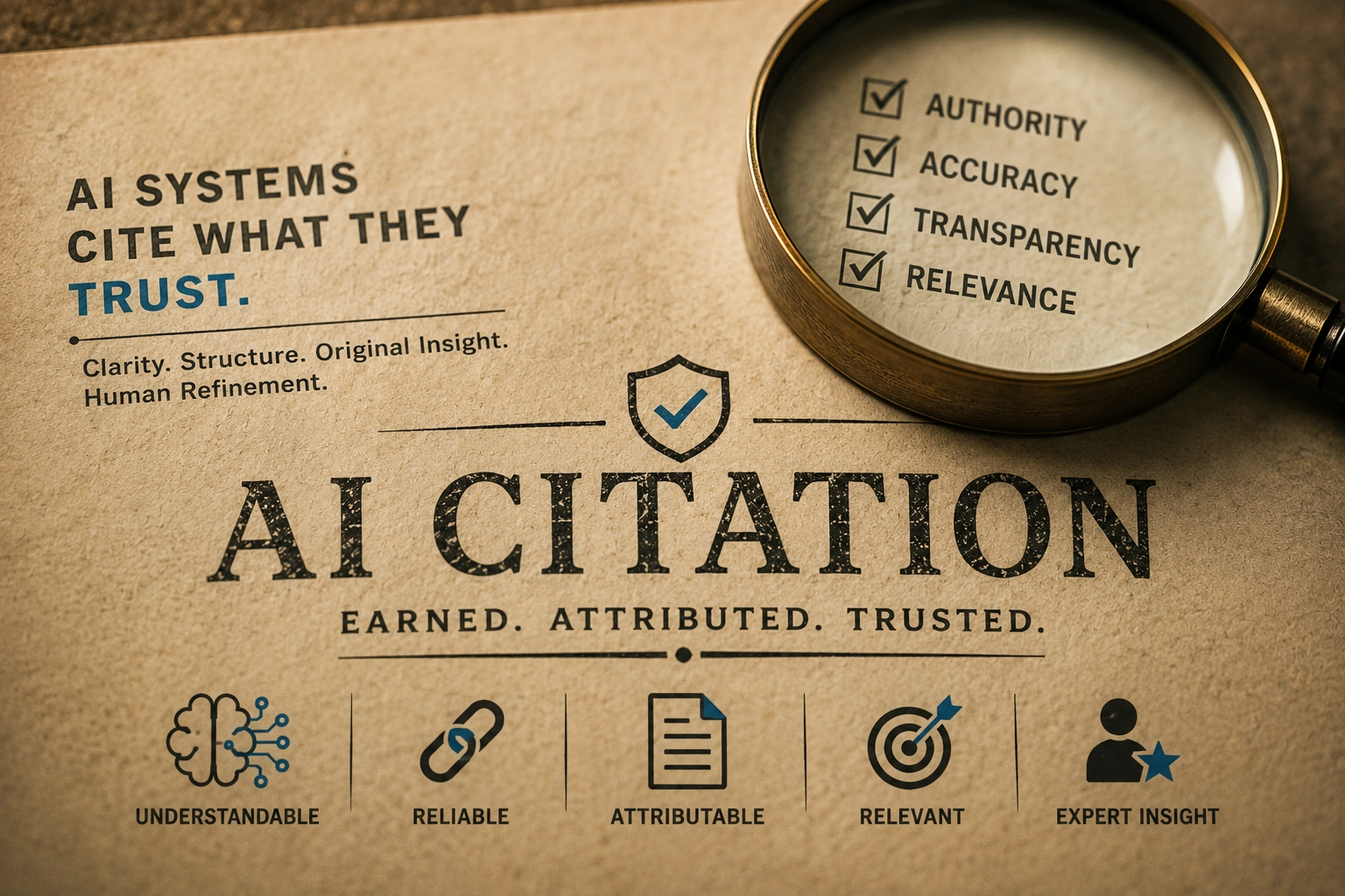 What Makes AI Systems Trust Certain Pages Enough to Cite Them in 2026