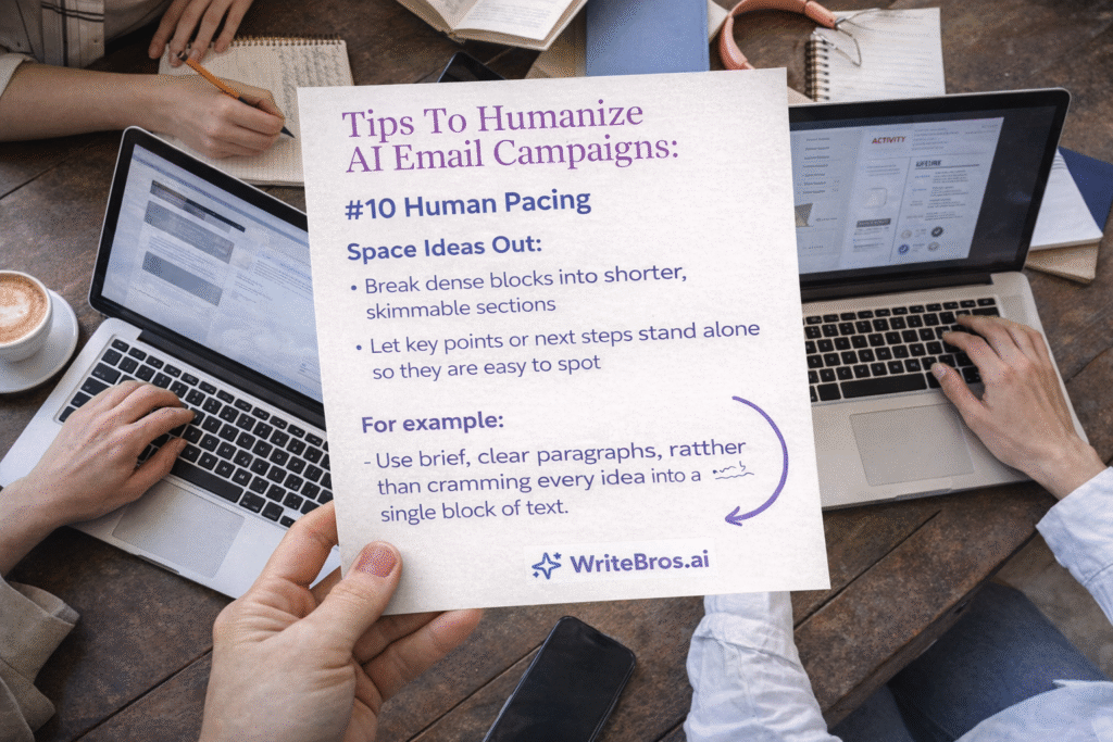 How to Humanize AI Email Campaigns