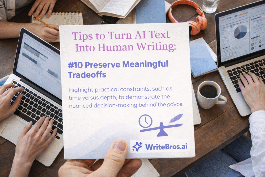 How to Turn AI Text Into Human Writing