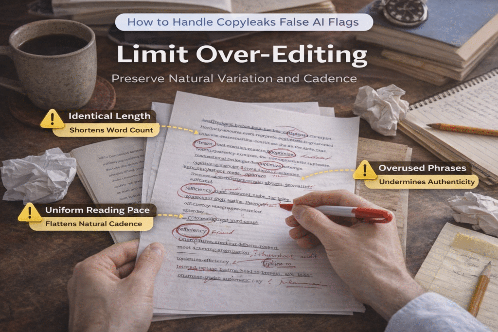 How to Handle Copyleaks False AI Flags