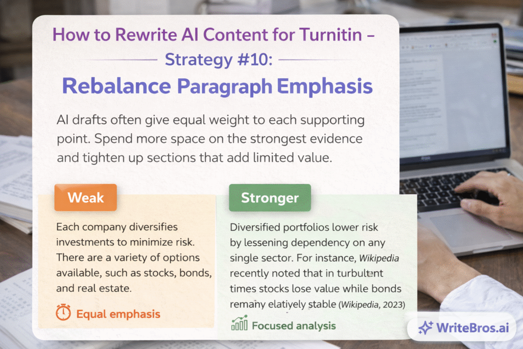 How to Rewrite AI Content for Turnitin