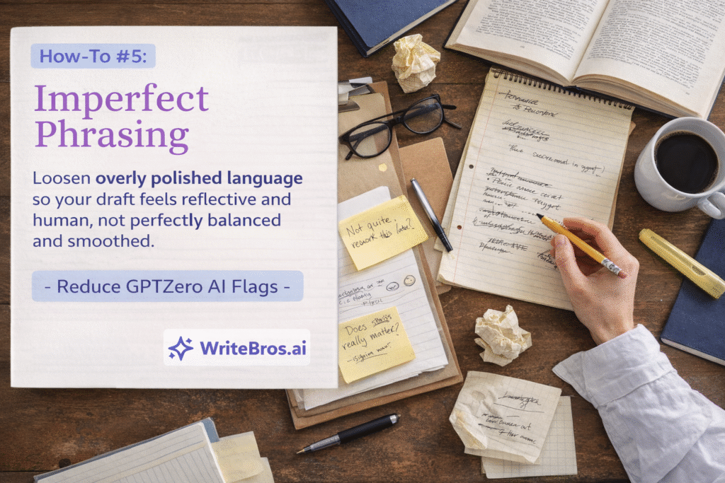 How to Edit Writing Flagged as AI by GPTZero