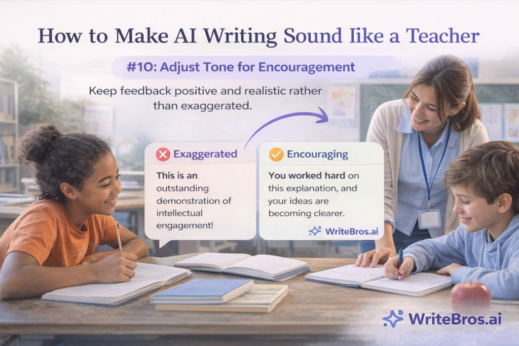 How to Make AI Writing Sound Like a Teacher