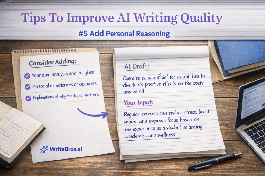 How to Improve AI Writing Quality for Students