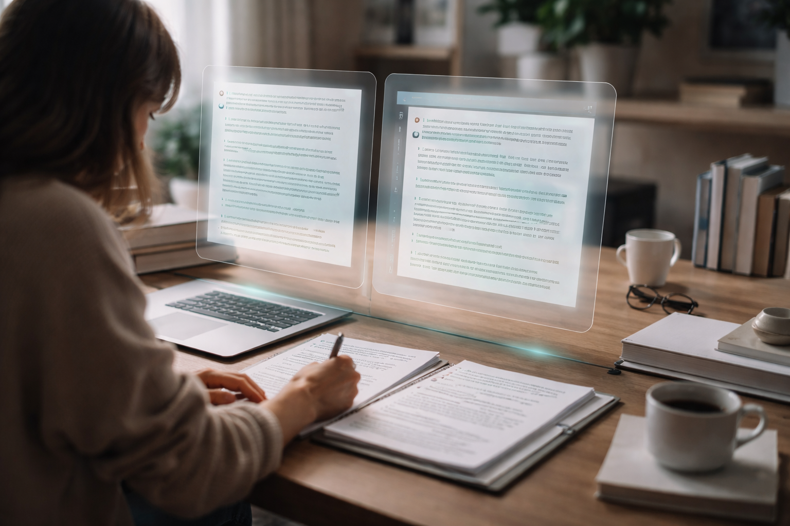 Student Reliance on AI Writing Tools Data: Top 20 Dependency Indicators