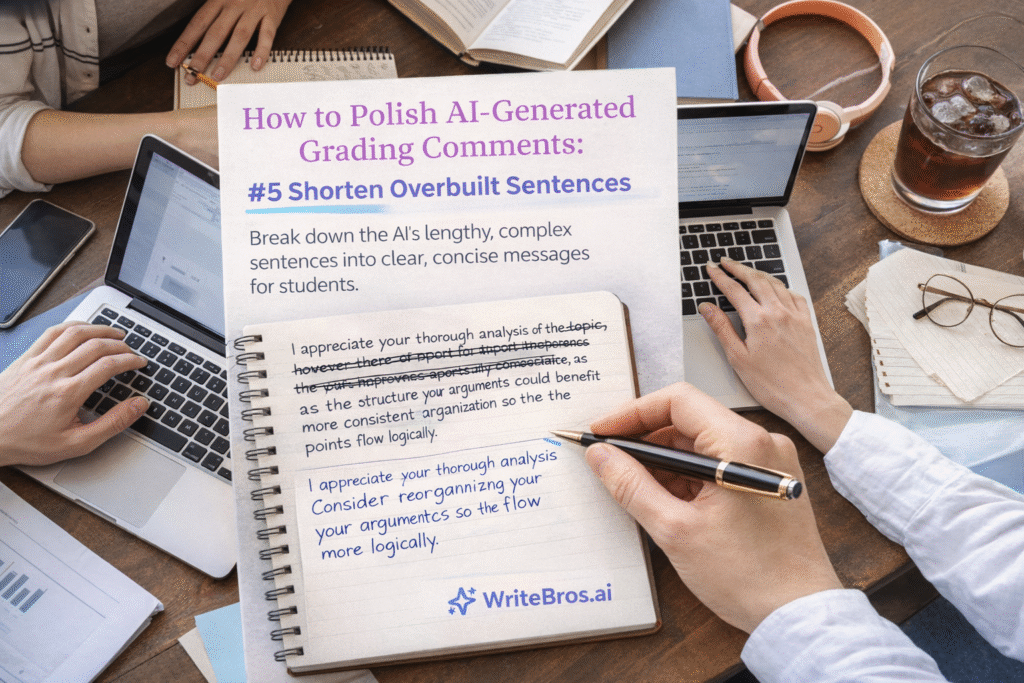 How to Polish AI-Generated Grading Comments