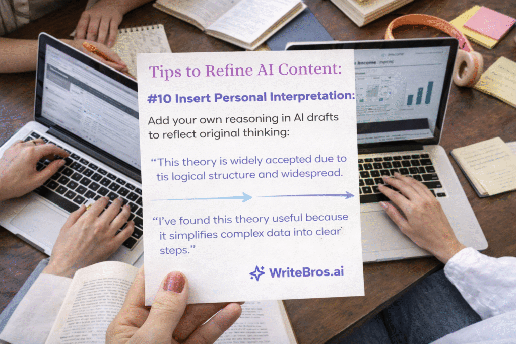 How to Refine AI Content for Academic Integrity